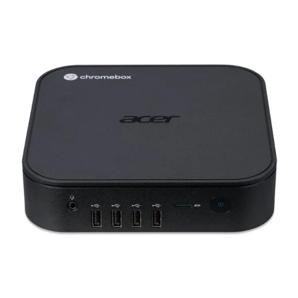 Acer Chromebox CXI6 på ett skrivbord